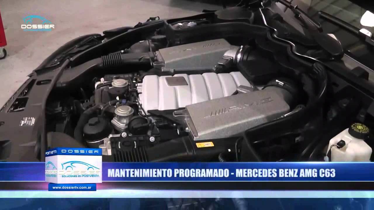 Plan De Mantenimiento Mercedes Benz AMG C63 - Dossier - YouTube