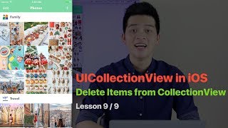 UICollectionView Pt 9: DELETE ITEMS FROM UICOLLECTIONVIEW