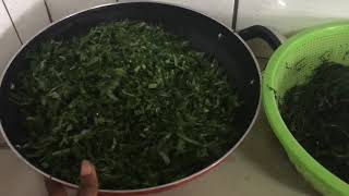 Cameroonian Eru (try cooking Eru this way)