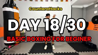 30 Days of Basic Boxing at Home for Beginners #day18   #HIENSUNDAY  #BoxingAtHome #HomeWorkout