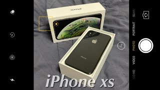 iPhone xs unboxing (secondhand trade) 🇰🇷🇺🇸ㅣ2024년 2월에 구매한 6년된 아이폰