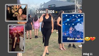 GRAFEST at bhimtal campus❤️‍🔥 || Grafest 2024✨ || #vlog11