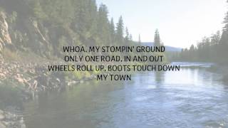 TIM HICKS - STOMPIN' GROUND LYRICS