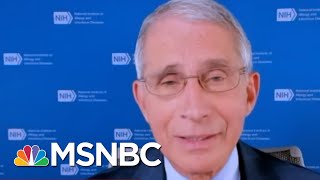 'I Have To Disagree' With Trump Saying We've Rounded Final Turn For COVID | Andrea Mitchell | MSNBC