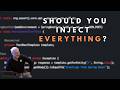 What dependencies should you inject - Uncle Bob