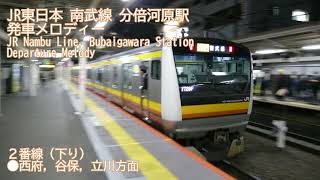 【音声のみ】JR南武線 分倍河原駅発車メロディー