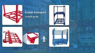 Nestainer stackable storage racks | HML