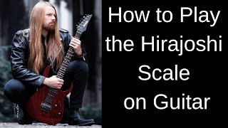 hirajoshi scale on guitar video lesson