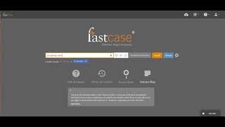 Natural language case law searching in Fastcase