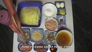 Paano magluto Pancit Palabok Recipe - Tagalog Pinoy Filipino Noodles