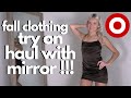 fall clothing try on haul with mirror !!