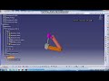 catia dmu kinematics 4 link dynamic