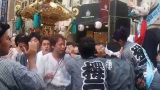 大宮夏まつり　桜木町二丁目一区の神輿　２０１６．８．１