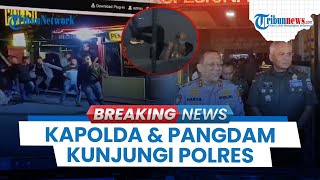 🔴 BREAKING NEWS [PORTRAIT]: Pangdam VI Mulawarman \u0026 Kapolda Kaltara Datangi Polres usai Penyerangan