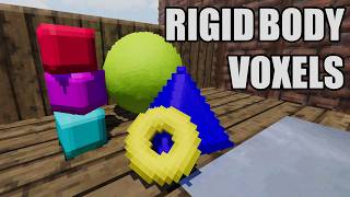 Voxel physics engine: sneak peek