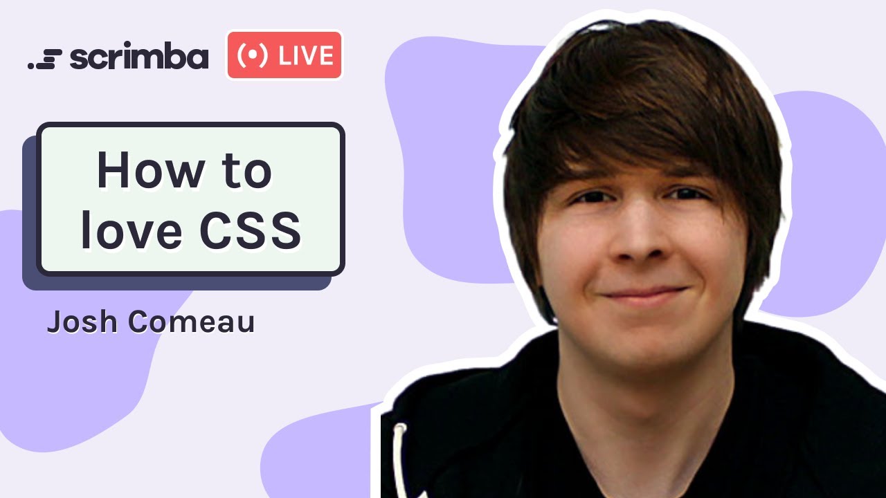 Ask An Expert: How To Love CSS With Josh Comeau - YouTube