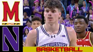 MARYLAND vs NORTHWESTERN Basketball Game Full Highlights 2025