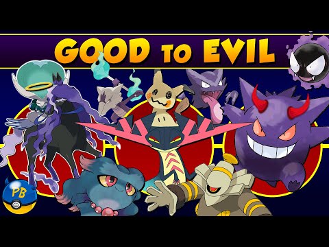 Every GHOST-TYPE Pokémon: Good to Evil