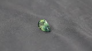 Teal Green Sapphire 1.17 Carats Pear Shape