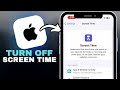 How To Turn Off Screen Time Without Password On iPhone in SECONDS!
