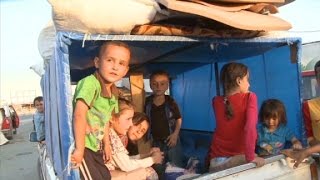 Iraqi refugees risk all to escape ISIS