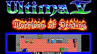 【PC-98】Ultima V: Warriors of Destiny OP