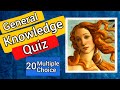 General Knowledge Quiz/ Not Easy!!! / Trivia/ 109