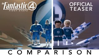 Fantastic Four: First Steps - Official Teaser [COMPARISON] - in LEGO!