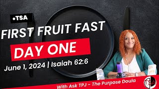 First Fruit Fast Day 1: The Watcher’s Way: Current Watches of A Believer