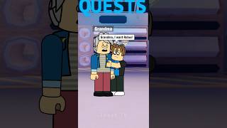 Grandma, I Want Robux..😭 #99nightsintheforest #shorts