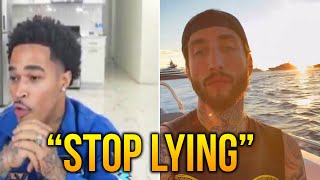 PlaqueBoyMax RESPONDS To Banks Leaking Texts