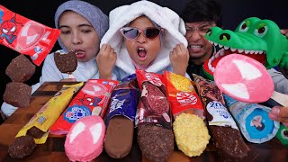 7X ES KREM TERPALING ENAK! SPIDERMAN, KITKAT UZU, FARM FRESH, DAIRY MILK, BITES TIME CUBE, CORNETTO