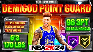 THE #1 POINT GUARD BUILD IN NBA 2K24!