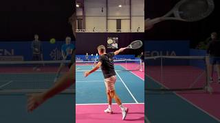 Stanislas Wawrinka et Arthur Cazaux #tennis #tennislove #tennispassion #passion #sports #game