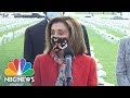 Pelosi Calls For Action At Gun Violence Memorial | NBC News NOW