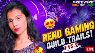 🔴Last Day Guild trails 1 vs 2 free - Free Fire Live In Telugu - Garena Freee Fire #freefirelive