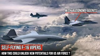 VENOM initiative will see 6 F-16s to fly autonomously  !