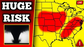 🔴 BREAKING Tornado On The Ground In Oklahoma - Derecho Possible - With Live Storm Chasers