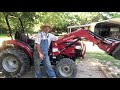 how to dismount and mount a front end loader on a mahindra tractor remove front end loader easy