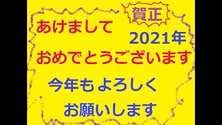 「2021年　あけましておめでとうございます　今年のやりたいことを語る動画」