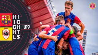 HIGHLIGHTS: Barcelona - Royal Antwerp U19 UEFA Youth League 2023