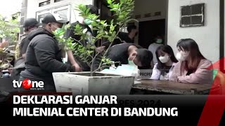 Milenial Dan Mahasiswa Deklarasi Dukungan Terhadap Ganjar Pranowo di Bandung | Kabar Siang tvOne