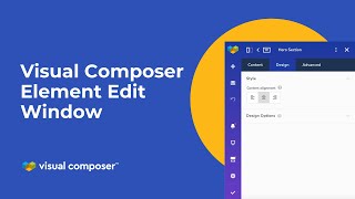 Visual Composer Element Edit Window Tutorial