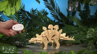 R/C DIY Wooden Dinosaurs Demo