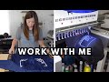 MY BIGGEST ORDER YET! Work With Me | Custom Apparel Embroidery Business