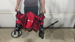 How To Fold The Ozartk Trail Cart Wagon  DIY