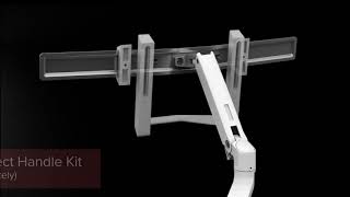 Ergotron LX Dual Direct Monitor Arm