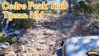 Wheeling The Cedro Peak Trail in Tijeras, New Mexico