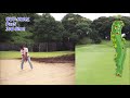 【千葉県】木更津ゴルフクラブ（out hole1）ドローンギャラリー、ロングホール攻略、ゴルフ初心者、golfpar5