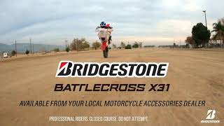 Bridgestone Battlecross X31 MX Tyre - 15s